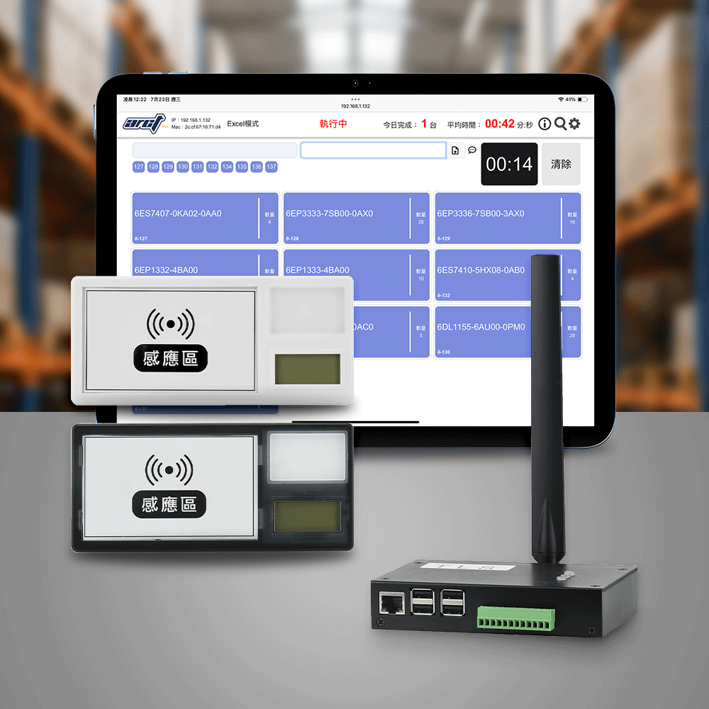 PTL Pick-To-Light 智能揀貨系統 指示燈模組 PTL Pick-To-Light 智能揀貨系統 指示燈模組